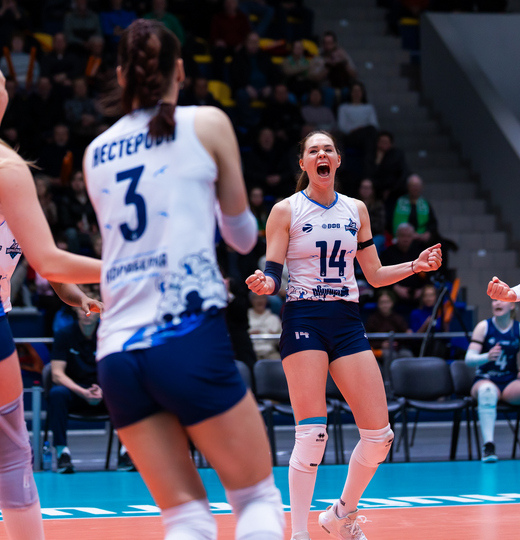 Фото Суперлига. Женщины. Первые матчи четвертьфинальной серии